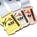 Neue Design Custom Championships Shinny Silbermedaille